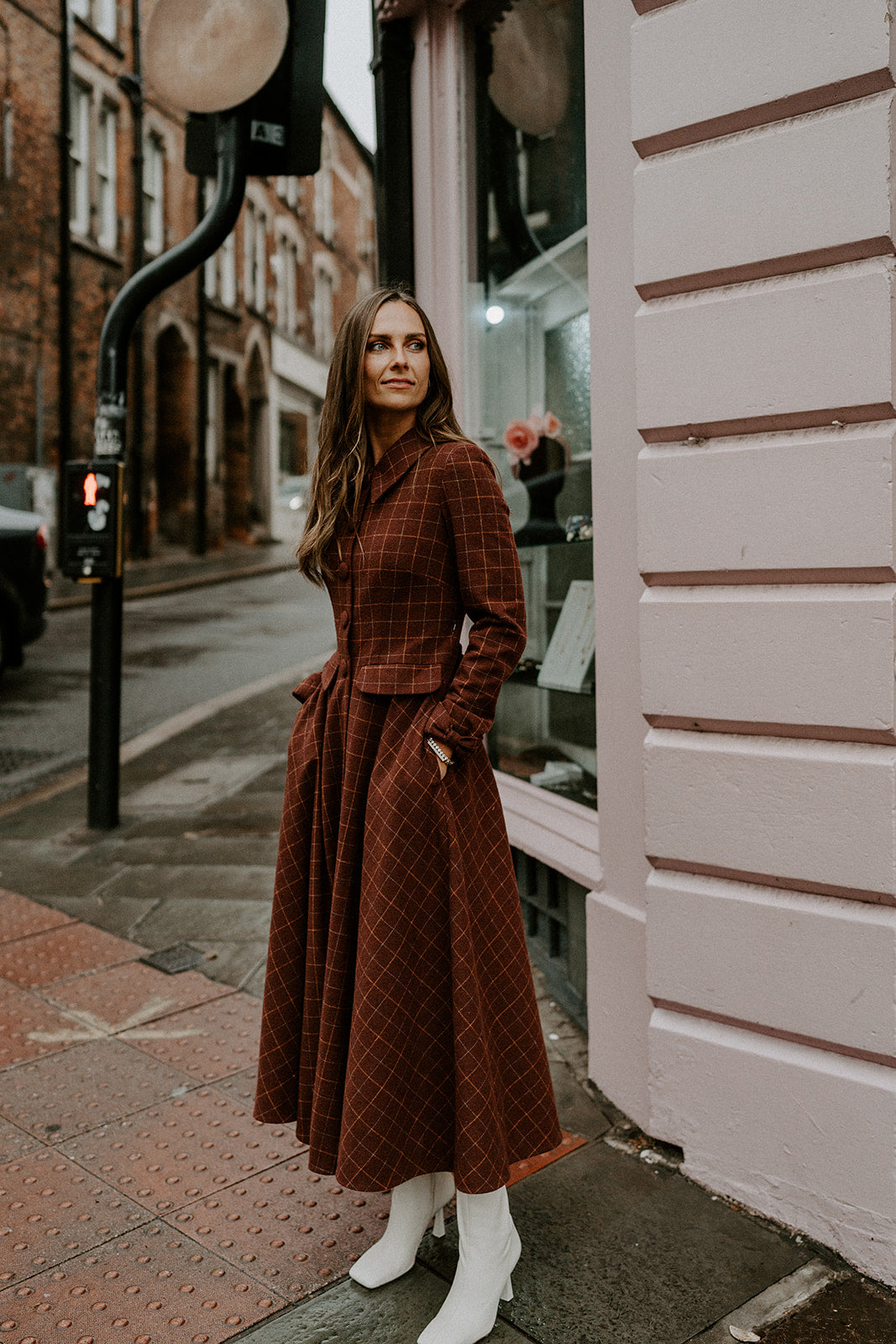 Midi coat sale dress