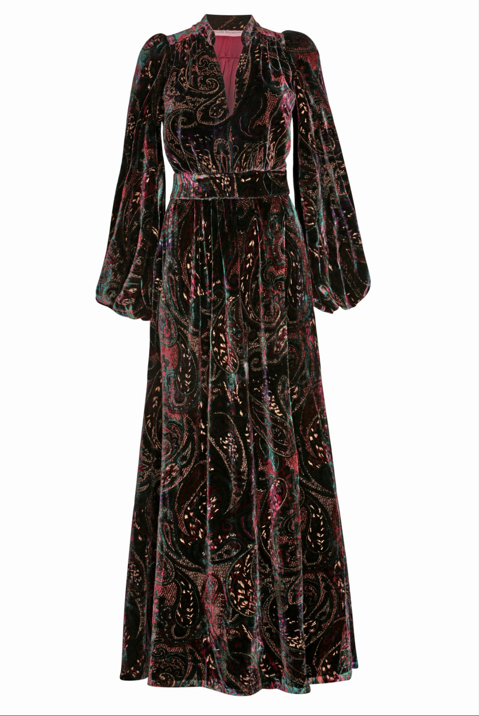 Freida dress - Multi velvet – Claire Mischevani