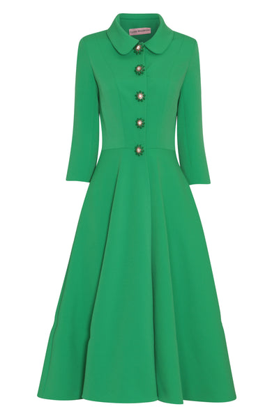Grace Coat Dress - Emerald Claire Mischevani Grace Coat Dress - Emerald Claire Mischevani
